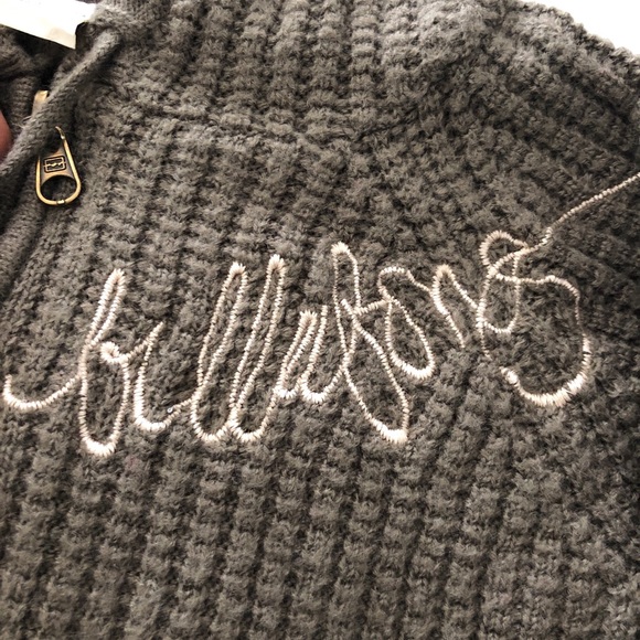 Billabong Hooded Knit Sweater Size M - Picture 4 of 5